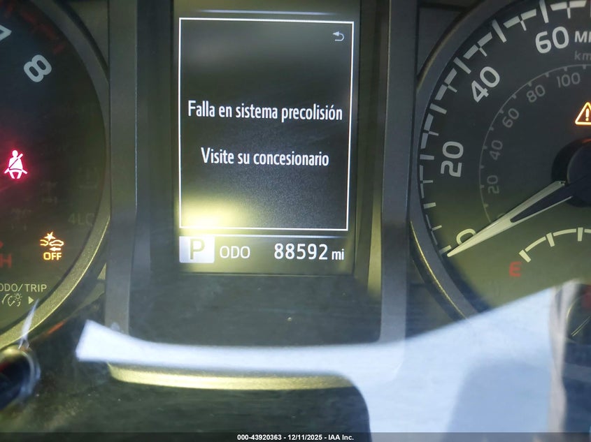 2023 Toyota Tacoma VIN 3TMCZ5AN7PM608924 IAAI salvage auction — Front End, Salvage (Texas), sold $9,500 on 2026-02-04 (photo 7)