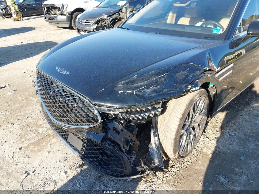 2024 Genesis G90 VIN KMTFC4SD0RU039719 IAAI salvage auction — LEFT FRONT, Salvage (Georgia), sold $25,550 on 2026-09-08 (photo 6)