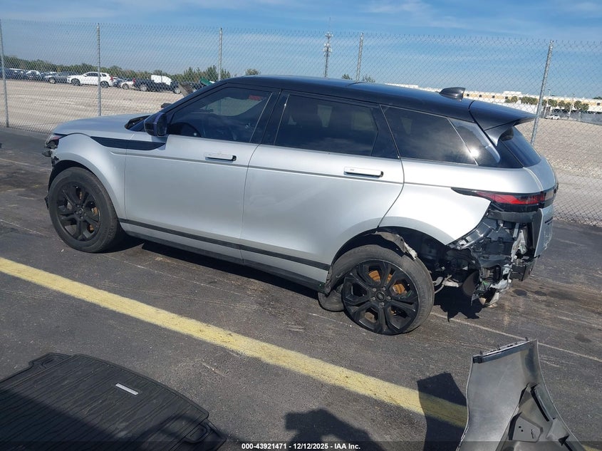 2020 Land rover Range rover evoque VIN SALZJ2FX2LH100426 IAAI salvage auction — FRONT & REAR, Rebuildable (Florida), sold $6,650 on 2026-09-10 (photo 3)