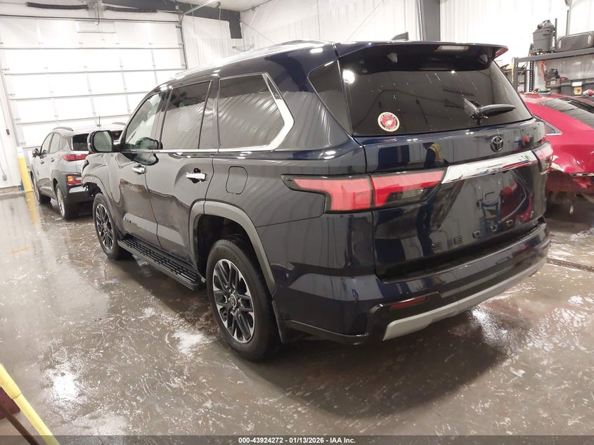 2024 Toyota Sequoia VIN 7SVAAABA4RX042694 IAAI salvage auction — Front End, Salvage (Nebraska), sold $19,400 on 2026-06-18 (photo 3)