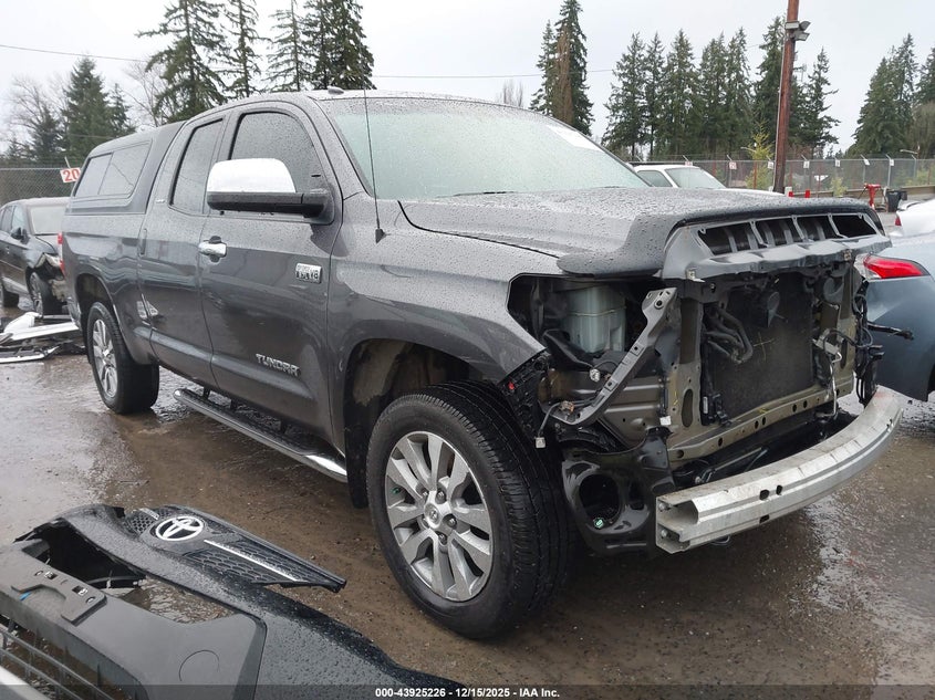 2016 Toyota Tundra VIN 5TFBY5F1XGX498238 IAAI salvage auction — FRONT END, Salvage Title, sold $16,550 on 2026-07-22 (photo 1)