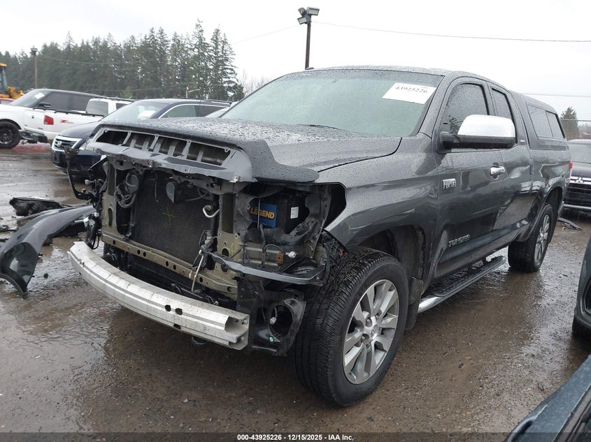 2016 Toyota Tundra VIN 5TFBY5F1XGX498238 IAAI salvage auction — FRONT END, Salvage Title, sold $16,550 on 2026-07-22 (photo 2)