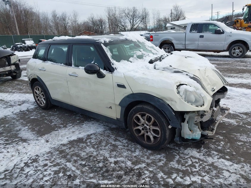 2017 Mini Cooper clubman VIN WMWLU1C54H2F27599 IAAI salvage auction — FRONT END, Salvage (Pennsylvania), sold $850 on 2026-07-28 (photo 1)