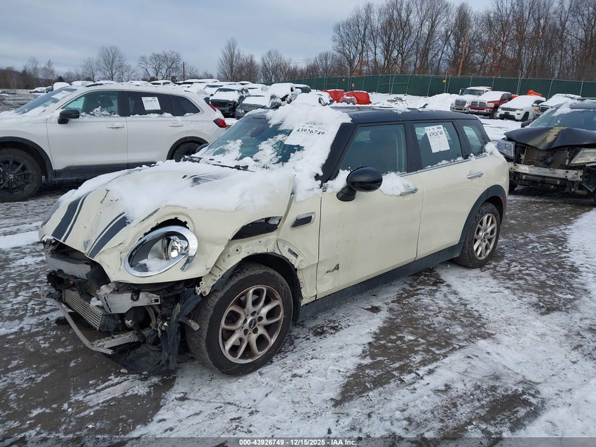2017 Mini Cooper clubman VIN WMWLU1C54H2F27599 IAAI salvage auction — FRONT END, Salvage (Pennsylvania), sold $850 on 2026-07-28 (photo 2)