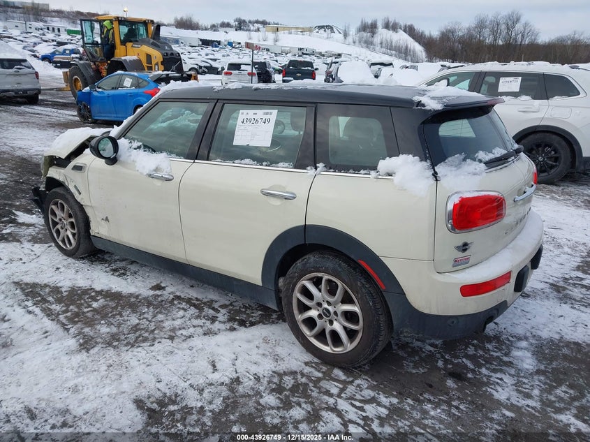 2017 Mini Cooper clubman VIN WMWLU1C54H2F27599 IAAI salvage auction — FRONT END, Salvage (Pennsylvania), sold $850 on 2026-07-28 (photo 3)