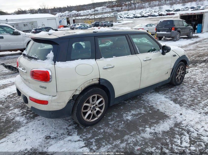 2017 Mini Cooper clubman VIN WMWLU1C54H2F27599 IAAI salvage auction — FRONT END, Salvage (Pennsylvania), sold $850 on 2026-07-28 (photo 4)