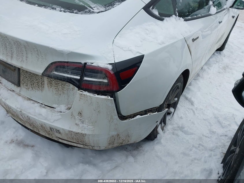 2021 Tesla Model 3 VIN 5YJ3E1EA3MF906222 IAAI salvage auction — REAR END, Mv-907A (New York), sold $5,800 on 2026-07-31 (photo 6)