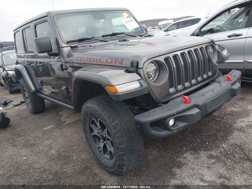 2019 Jeep Wrangler / VIN 1C4HJXFN1KW514385 IAAI salvage auction — REAR END, Clear (Oklahoma), sold $14,100 on 2026-07-31 (photo 1)
