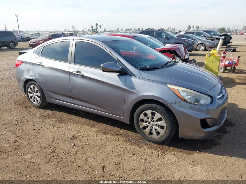 2016 Hyundai Accent VIN KMHCT4AE4GU013788 IAAI salvage auction — REAR END, Salvage (California), sold $525 on 2026-07-20 (photo 1)