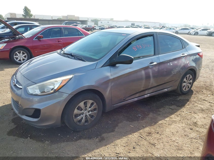 2016 Hyundai Accent VIN KMHCT4AE4GU013788 IAAI salvage auction — REAR END, Salvage (California), sold $525 on 2026-07-20 (photo 2)