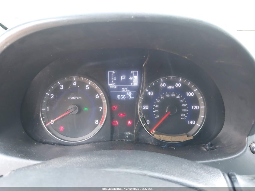 2016 Hyundai Accent VIN KMHCT4AE4GU013788 IAAI salvage auction — REAR END, Salvage (California), sold $525 on 2026-07-20 (photo 7)