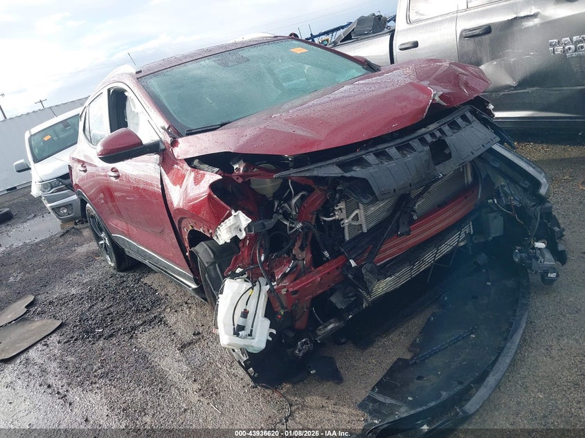 2024 Buick Encore gx VIN KL4AMDSL4RB200060 IAAI salvage auction — FRONT & REAR, Junk (Oklahoma), sold $1,000 on 2026-07-21 (photo 1)
