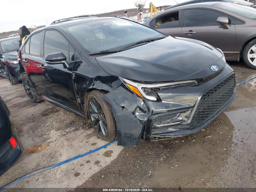 2025 Toyota Corolla VIN JTDBCMFE4S3092886 IAAI salvage auction — LEFT SIDE, Clear (Oklahoma), sold $9,300 on 2026-07-28 (photo 1)