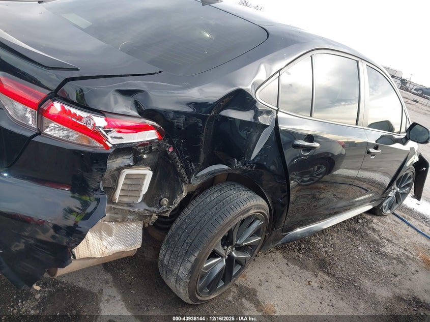 2025 Toyota Corolla VIN JTDBCMFE4S3092886 IAAI salvage auction — LEFT SIDE, Clear (Oklahoma), sold $9,300 on 2026-07-28 (photo 6)