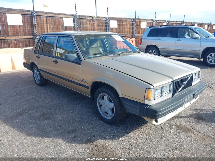 1987 Volvo 740 VIN YV1FX8745H1136699 IAAI salvage auction — MECHANICAL, Bill Of Sale (Colorado), sold $375 on 2026-07-28 (photo 1)