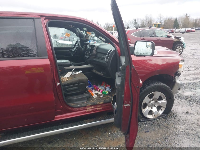 2021 Ram 1500 VIN 1C6SRFFT6MN588523 IAAI salvage auction — FRONT END, Salvage Title, sold $6,400 on 2026-07-30 (photo 5)