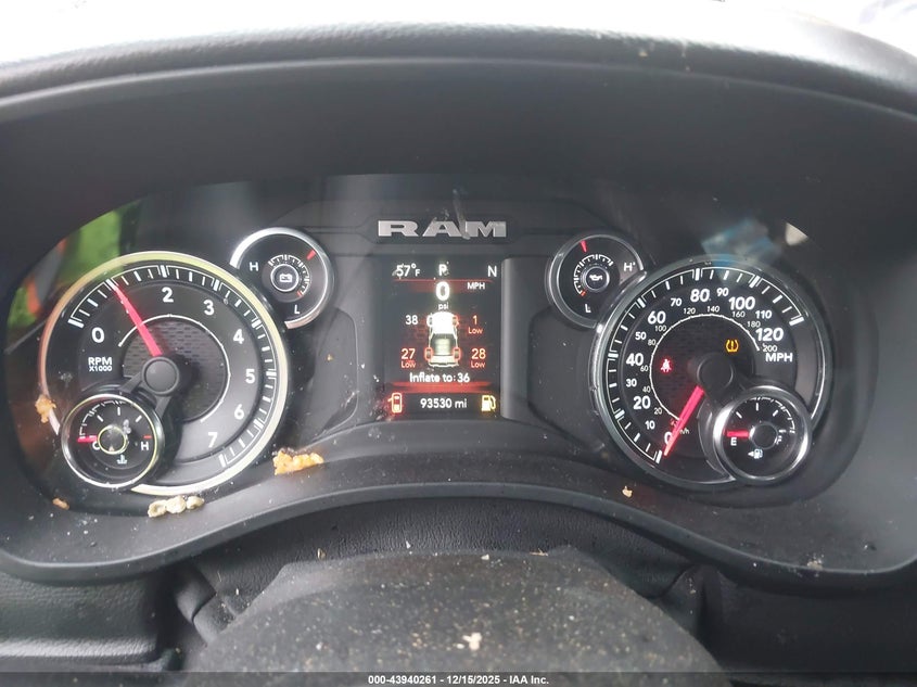2021 Ram 1500 VIN 1C6SRFFT6MN588523 IAAI salvage auction — FRONT END, Salvage Title, sold $6,400 on 2026-07-30 (photo 7)