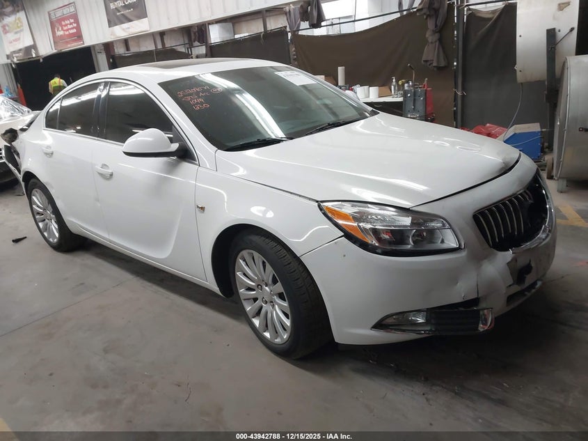 2011 Buick Regal VIN W04GU5GC5B1011230 IAAI salvage auction — FRONT & REAR, Salvage (Arizona), sold $25 on 2026-07-28 (photo 1)
