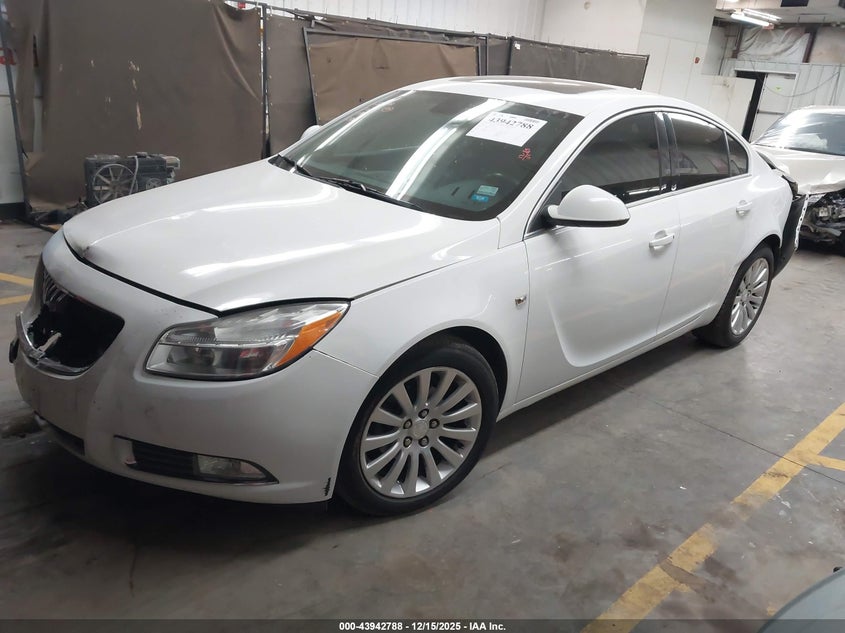 2011 Buick Regal VIN W04GU5GC5B1011230 IAAI salvage auction — FRONT & REAR, Salvage (Arizona), sold $25 on 2026-07-28 (photo 2)