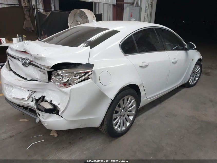 2011 Buick Regal VIN W04GU5GC5B1011230 IAAI salvage auction — FRONT & REAR, Salvage (Arizona), sold $25 on 2026-07-28 (photo 4)