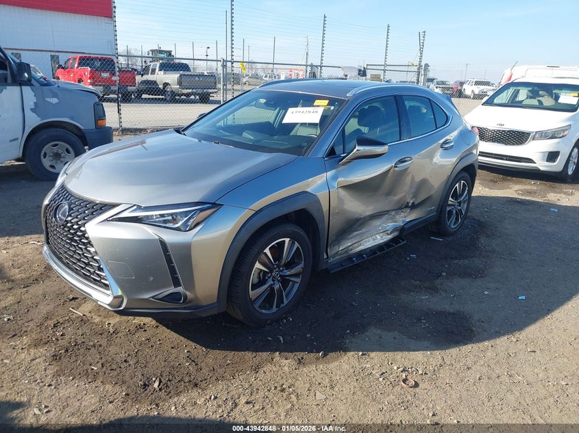 2020 Lexus Ux 250h VIN JTHX9JBH7L2033971 IAAI salvage auction — LEFT SIDE, Other, sold $9,500 on 2026-08-03 (photo 2)