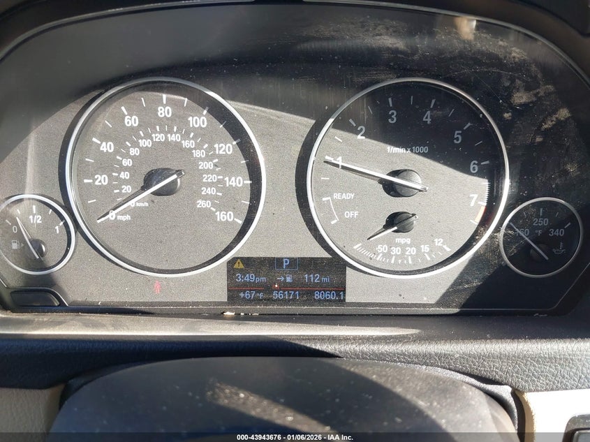 2018 BMW 3er VIN WBA8A3C58JA491760 IAAI salvage auction — REAR END, Clear (Oklahoma), sold $6,300 on 2026-08-19 (photo 7)