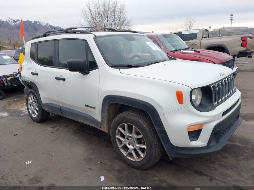2019 Jeep Renegade VIN ZACNJBAB3KPK55136 IAAI salvage auction — REAR END, Salvage (Nevada), sold $2,800 on 2026-07-09 (photo 1)