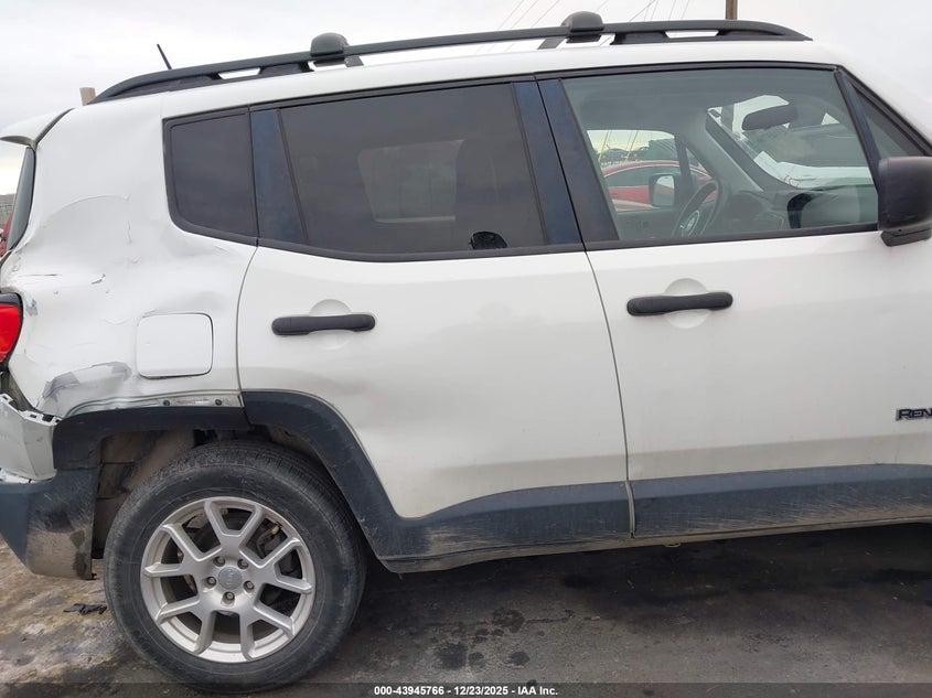 2019 Jeep Renegade VIN ZACNJBAB3KPK55136 IAAI salvage auction — REAR END, Salvage (Nevada), sold $2,800 on 2026-07-09 (photo 6)