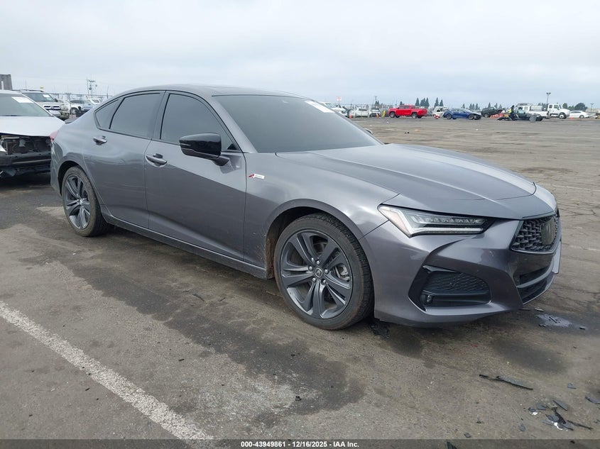 2021 Acura Tlx VIN 19UUB5F51MA015216 IAAI salvage auction — THEFT, Mv-907A (New York), sold $14,200 on 2026-07-22 (photo 1)