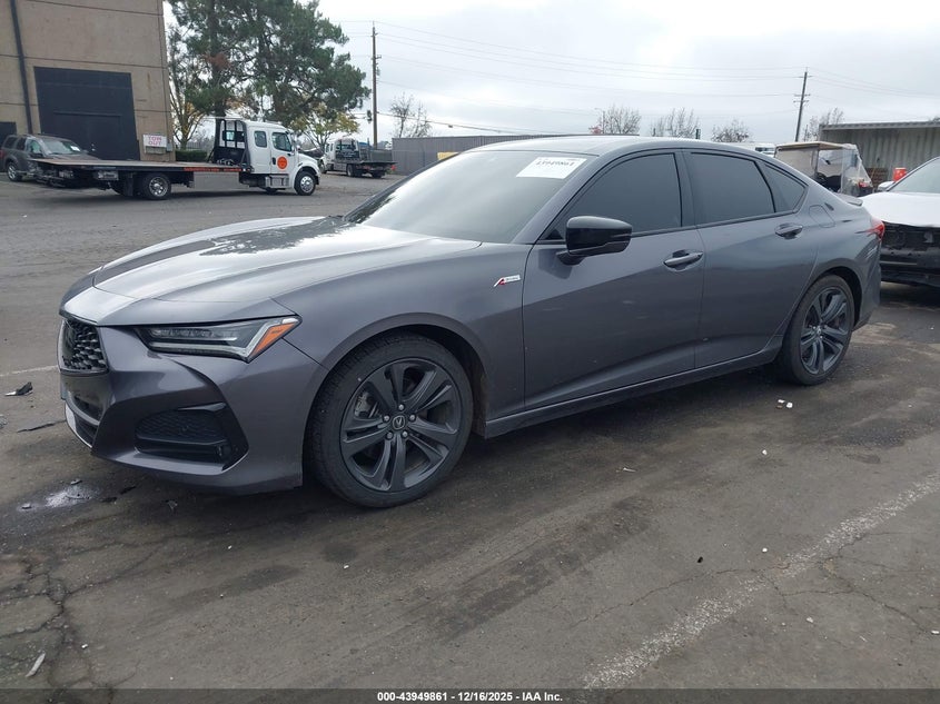 2021 Acura Tlx VIN 19UUB5F51MA015216 IAAI salvage auction — THEFT, Mv-907A (New York), sold $14,200 on 2026-07-22 (photo 2)