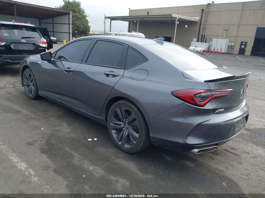 2021 Acura Tlx VIN 19UUB5F51MA015216 IAAI salvage auction — THEFT, Mv-907A (New York), sold $14,200 on 2026-07-22 (photo 3)