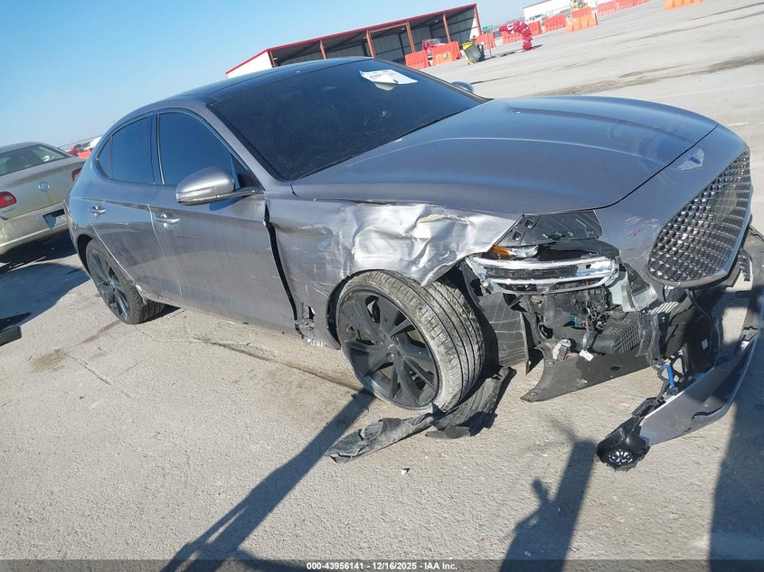 2023 Genesis G70 VIN KMTG54TE6PU106343 — IAAI salvage auction photo