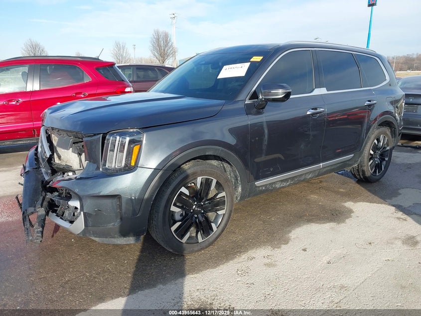 2023 Kia Telluride VIN 5XYP5DGCXPG355205 IAAI salvage auction — FRONT END, Salvage (Missouri), sold $10,000 on 2026-08-01 (photo 2)