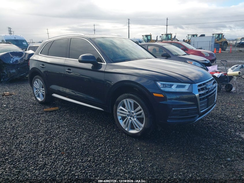 2018 Audi Q5 VIN WA1BNAFYXJ2210568 — IAAI salvage auction photo