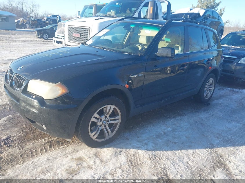 2006 BMW X3 VIN WBXPA93466WG91397 IAAI salvage auction — FRONT END, Clear (Wisconsin), sold $375 on 2026-07-07 (photo 2)