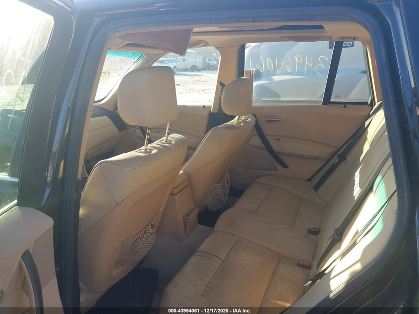 2006 BMW X3 VIN WBXPA93466WG91397 IAAI salvage auction — FRONT END, Clear (Wisconsin), sold $375 on 2026-07-07 (photo 8)