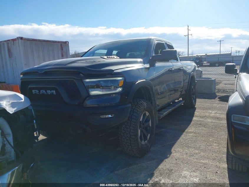 2019 Ram 1500 VIN 1C6RRFEG2KN841613 IAAI salvage auction — LEFT SIDE, Clear (Oklahoma), sold $25 on 2026-07-29 (photo 2)