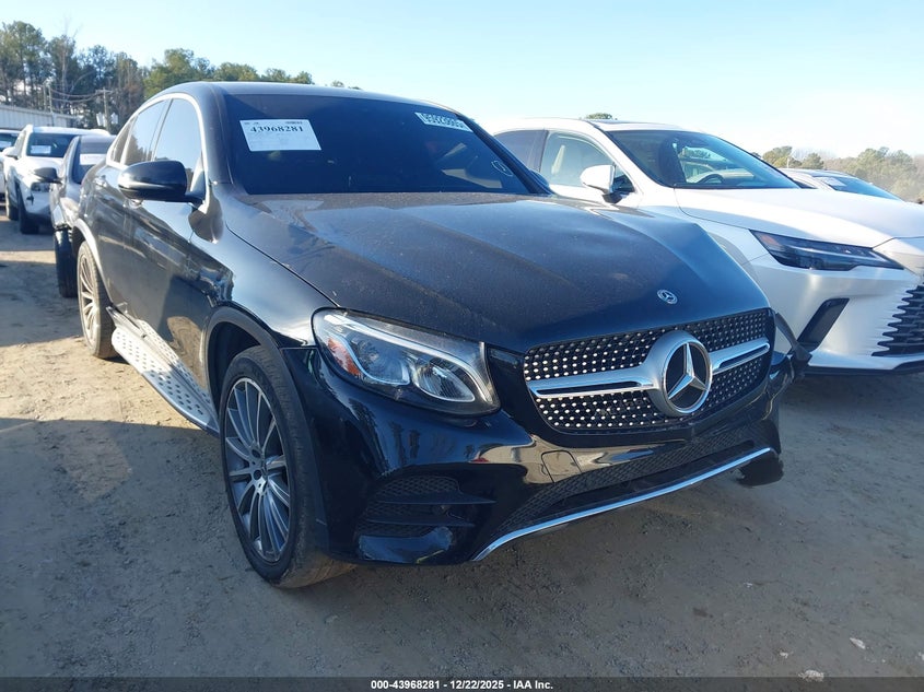 2018 Mercedes-benz Glc coupe VIN WDC0J4KB7JF417501 — IAAI salvage auction photo