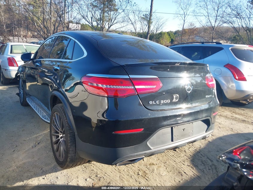 2018 Mercedes-benz Glc coupe VIN WDC0J4KB7JF417501 IAAI salvage auction — LEFT FRONT, Salvage (Idaho), sold $11,100 on 2026-07-31 (photo 3)