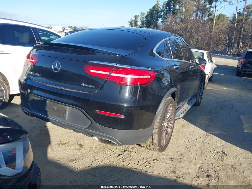 2018 Mercedes-benz Glc coupe VIN WDC0J4KB7JF417501 IAAI salvage auction — LEFT FRONT, Salvage (Idaho), sold $11,100 on 2026-07-31 (photo 4)