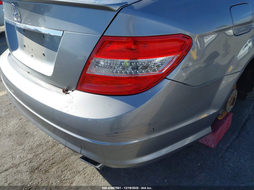 2008 Mercedes-benz C-klasse VIN WDDGF56X58F036943 IAAI salvage auction — REAR END, Salvage (California), sold $100 on 2026-07-28 (photo 6)