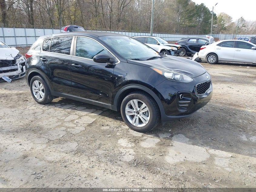 2018 Kia Sportage VIN KNDPMCAC0J7436207 IAAI salvage auction — FRONT & REAR, Salvage (Georgia), sold $4,275 on 2026-07-23 (photo 1)