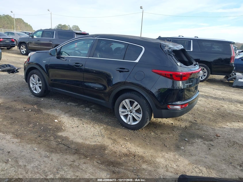 2018 Kia Sportage VIN KNDPMCAC0J7436207 IAAI salvage auction — FRONT & REAR, Salvage (Georgia), sold $4,275 on 2026-07-23 (photo 3)