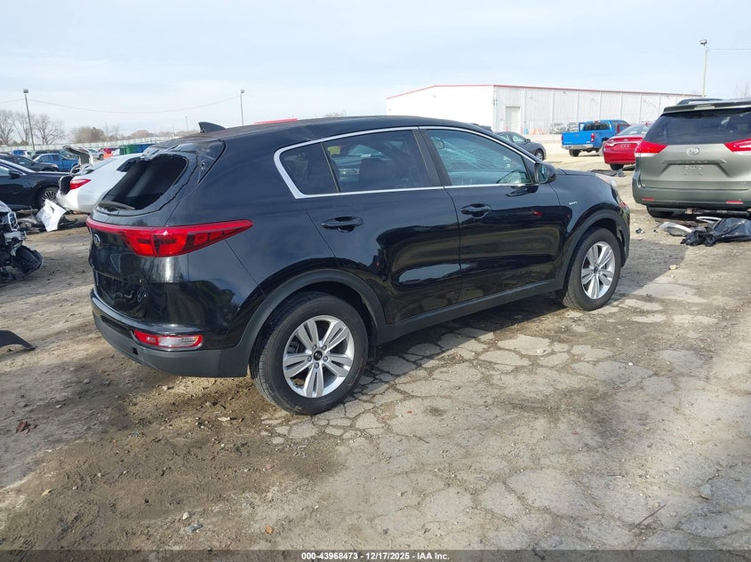 2018 Kia Sportage VIN KNDPMCAC0J7436207 IAAI salvage auction — FRONT & REAR, Salvage (Georgia), sold $4,275 on 2026-07-23 (photo 4)