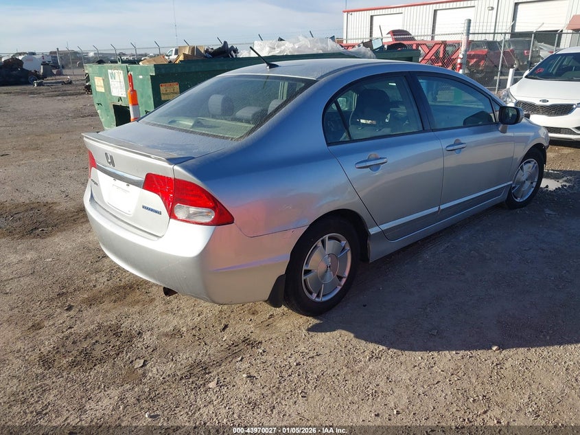 2010 Honda Civic VIN JHMFA3F20AS002899 IAAI salvage auction — LEFT FRONT, Salvage (Kansas), sold $25 on 2026-07-10 (photo 4)