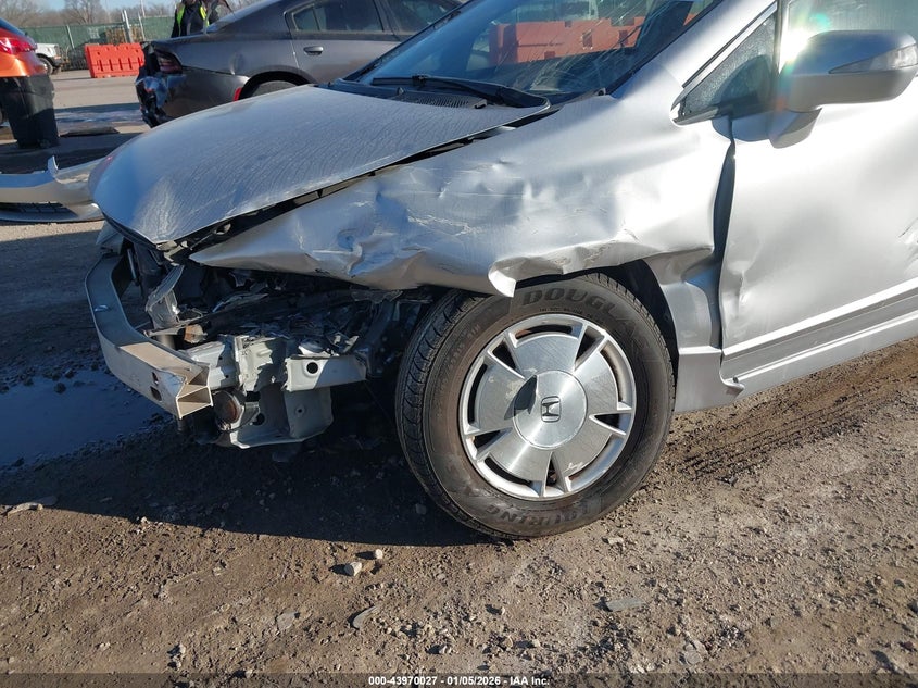 2010 Honda Civic VIN JHMFA3F20AS002899 IAAI salvage auction — LEFT FRONT, Salvage (Kansas), sold $25 on 2026-07-10 (photo 6)