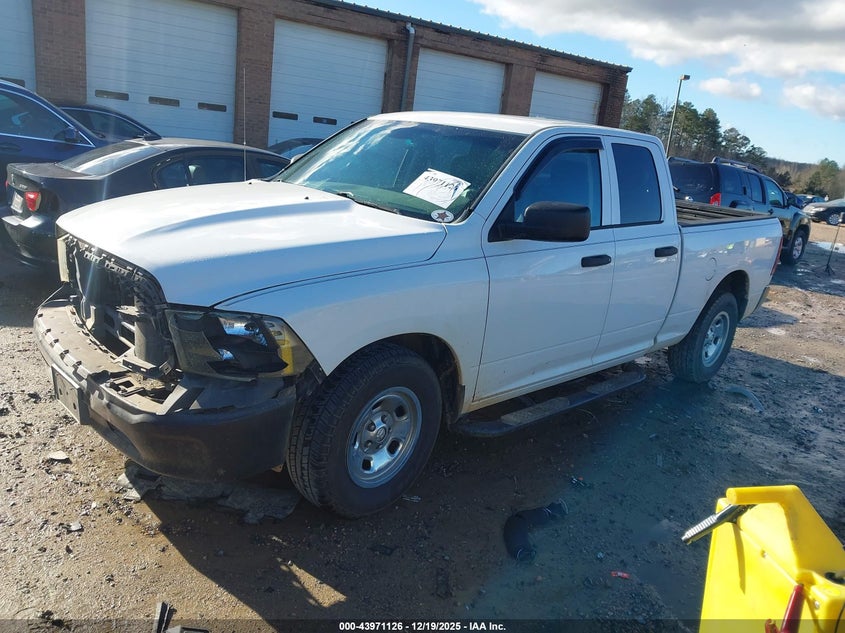 2013 Ram 1500 VIN 1C6RR6FP4DS694469 IAAI salvage auction — FRONT END, Salvage Title, sold $1,650 on 2026-10-12 (photo 2)