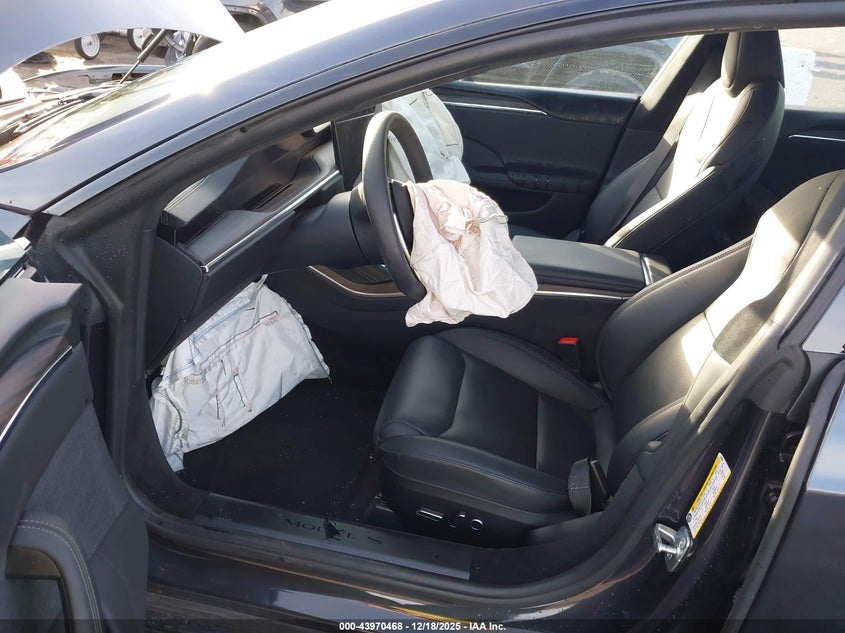 2025 Tesla Model s VIN 5YJSA1E58SF549000 IAAI salvage auction — FRONT END, Salvage Title, sold $9,200 on 2026-07-24 (photo 5)