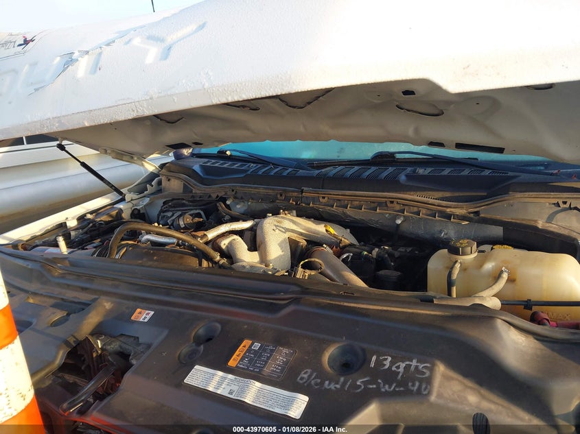 2022 Ford F550 VIN 1FDUF5HT5NDA00986 IAAI salvage auction — FRONT END, Salvage Title, sold $26,250 on 2026-07-07 (photo 9)