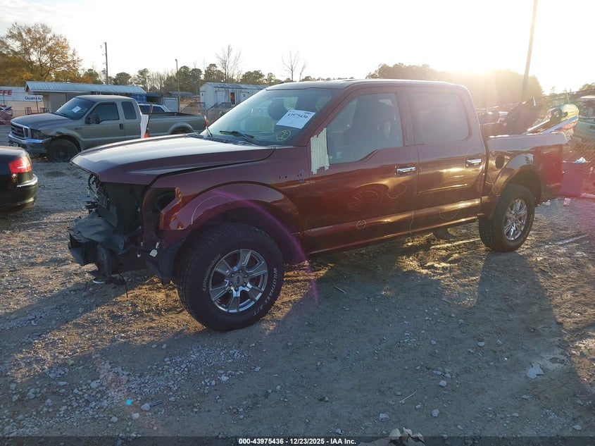 2017 Ford F-150 VIN 1FTEW1EP6HFA79280 IAAI salvage auction — FRONT END, Salvage Title, sold $6,200 on 2026-07-18 (photo 2)